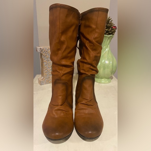 Brown Vangelo Donna Boots Size 8.5 US - Picture 2 of 11